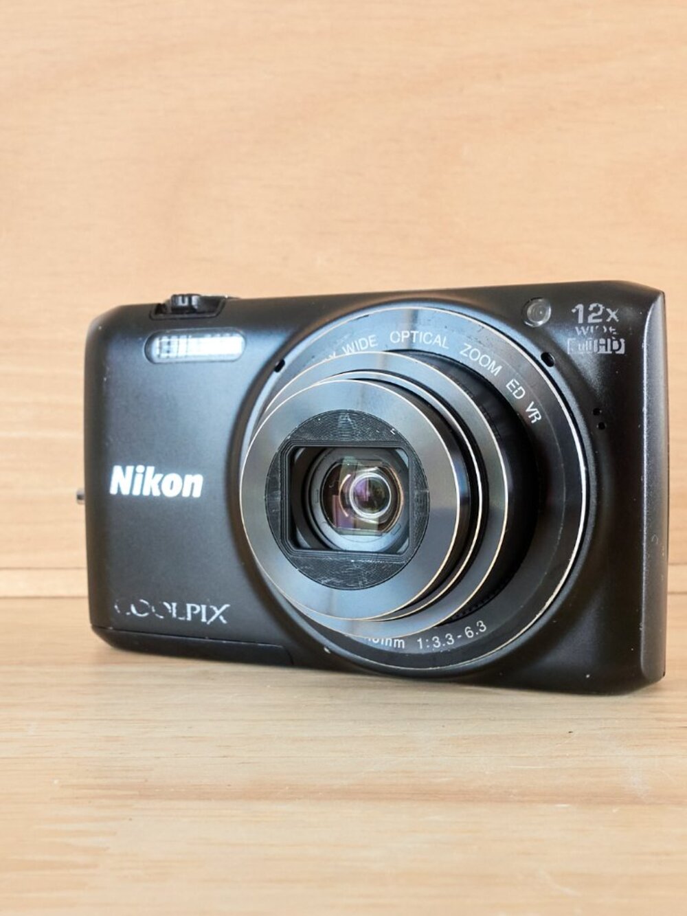Nikon COOLPIX S6800 16MP Wi-Fi Camera 12x Optical Zoom Tested Working